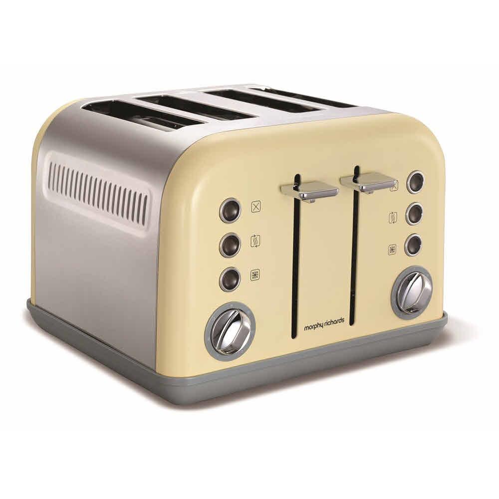 Vaughans - Morphy Richards 242003 Accents Retro Collection 4 Slice ...