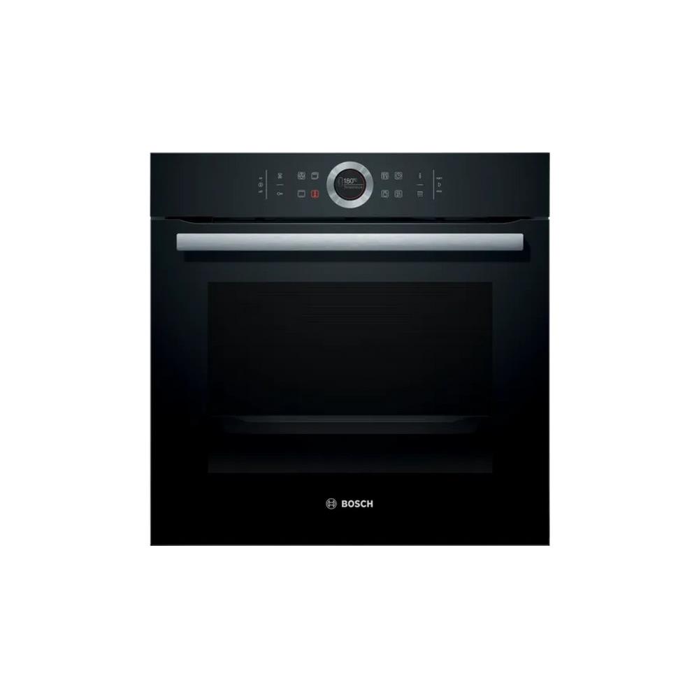 Bosch HBG674BB1B Series 8 Built-In Single Electric Oven In Black