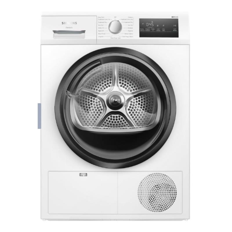 Siemens WT45N203GB 8kg Condenser Tumble Dryer in white