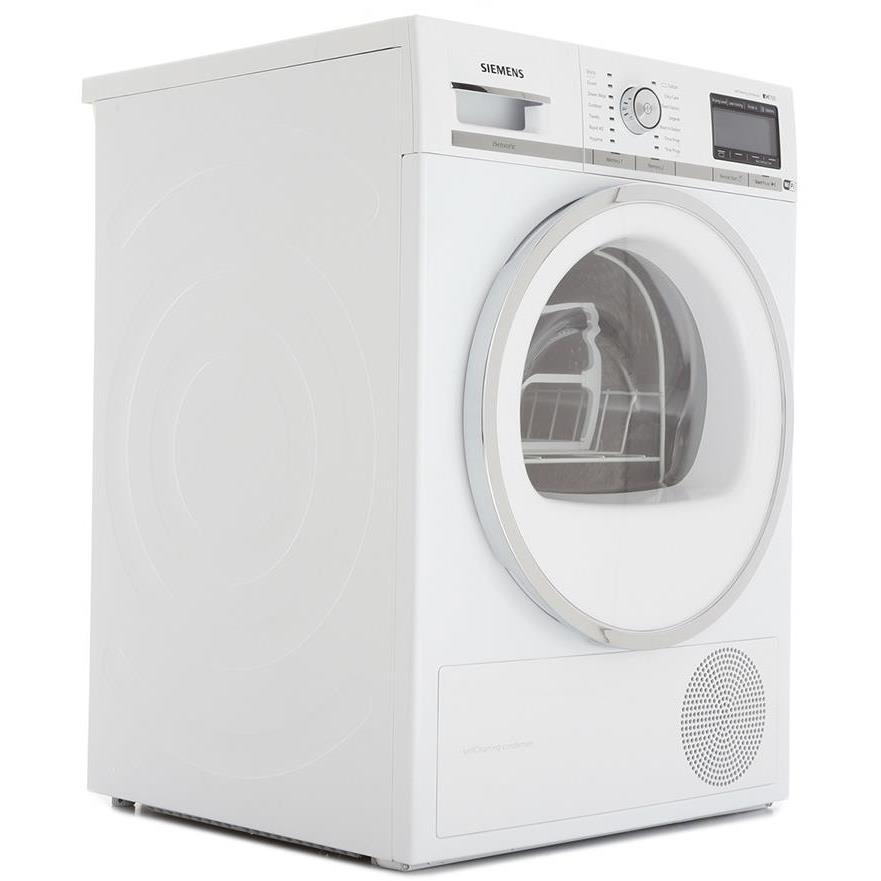 Vaughans - SIEMENS WT4HY790GB 9KG CONDENSER TUMBLE DRYER - WHITE